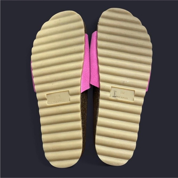 Matisse Leather Sandals Pink Pradise Slide Minimalist Comfy Durable 8 - Picture 2 of 7